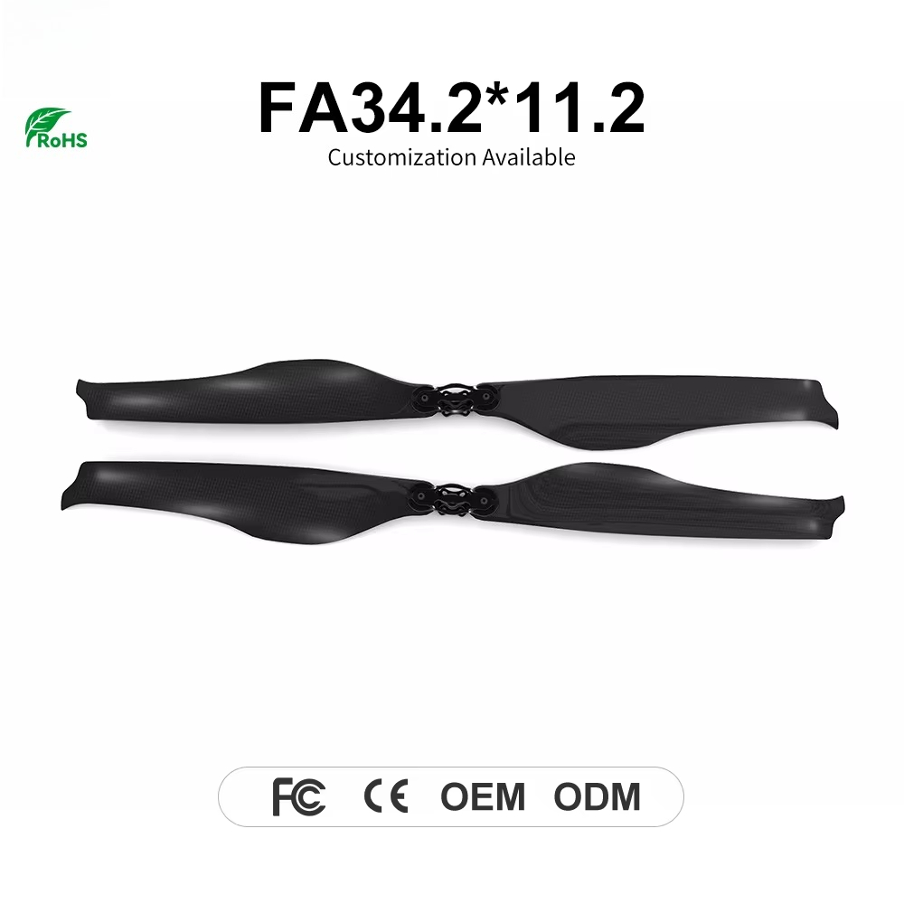 Drone Propeller - FA34.2x11.2 Inch Folding Carbon Fiber Propeller