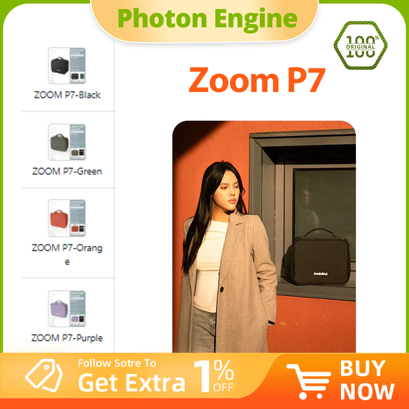 Drone With Camera - Ambitful Zoom P7 Multi-functional Photography Storage