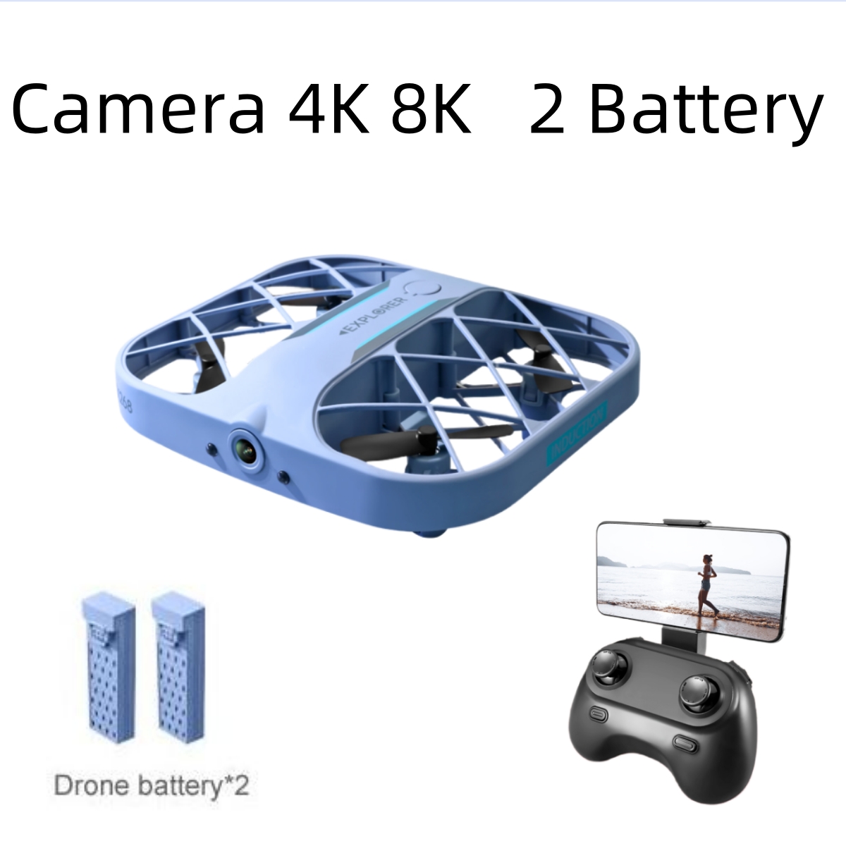 Brushed Drone Motor - JJRC H107 FPV RC Drone with