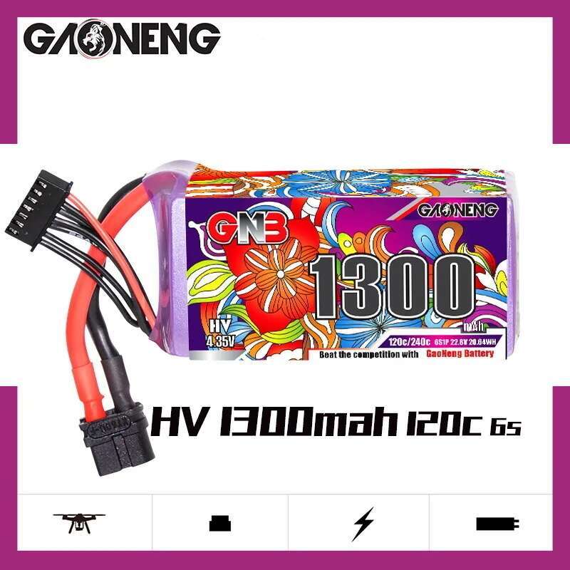 2Pcs GNB 6S Lipo Battery 22.8V - đánh giá và giá Lipo Battery 6S