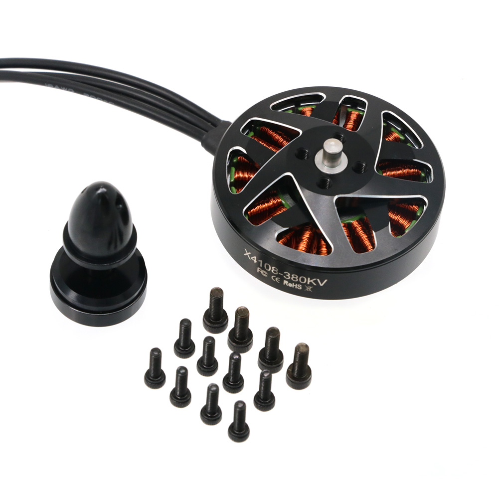 4pcs UAngel 4108 X4108 380KV 6 - đánh giá và giá Brushed Drone Motor