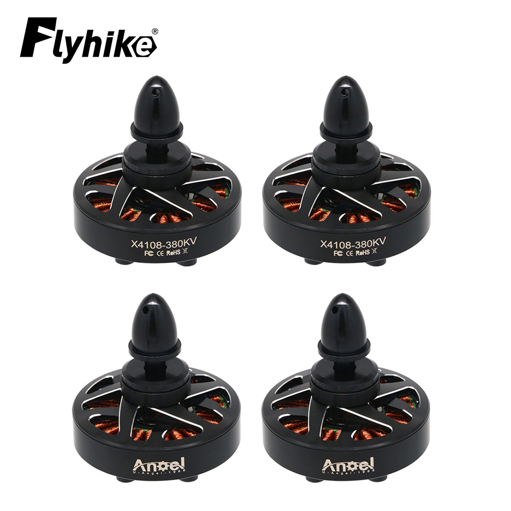 4pcs UAngel 4108 X4108 380KV 6 - đánh giá và giá Brushed Drone Motor