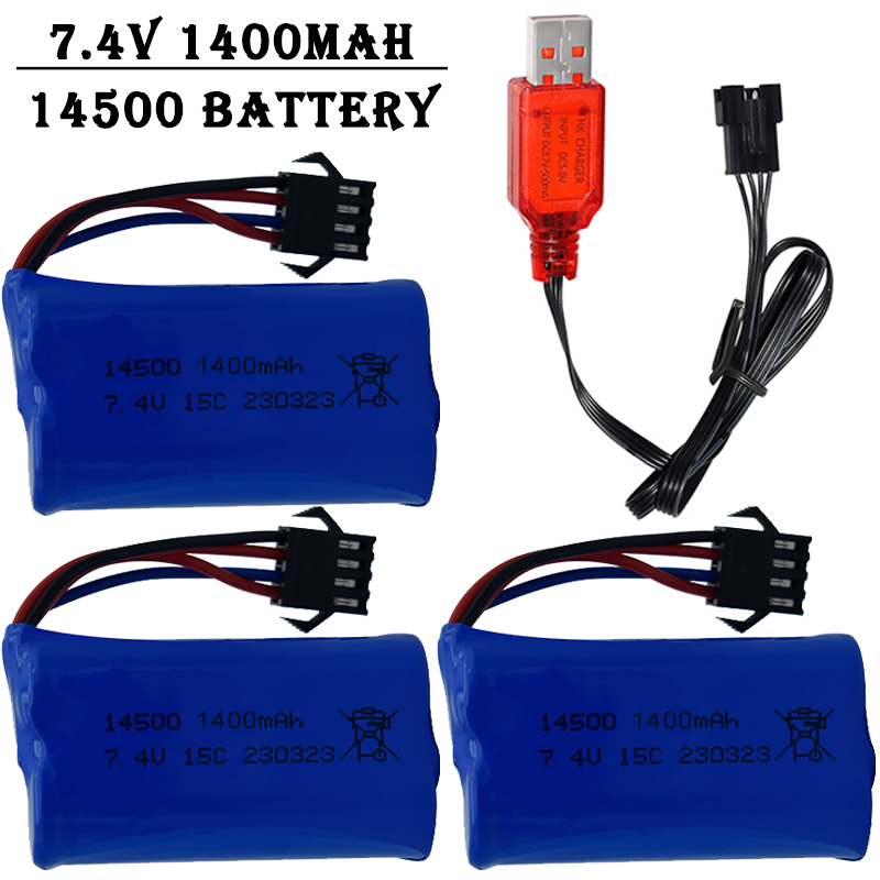 7.4V 1400mAh 14500 Lithium-Ion - đánh giá và giá Balance Charger Rc