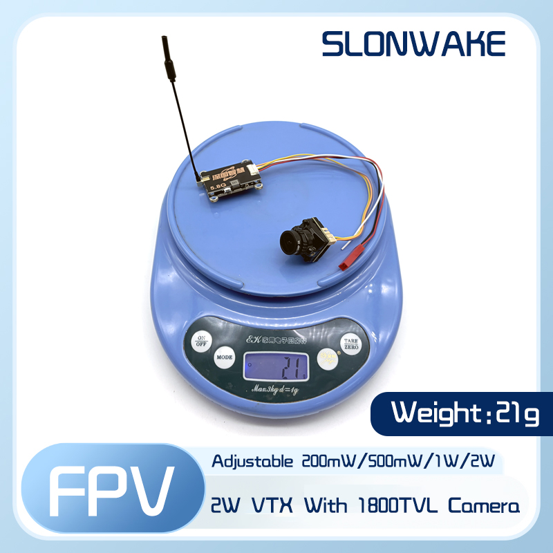 SLONWAKE 5.8G 56CH 2W transmit - đánh giá và giá Fpv Camera