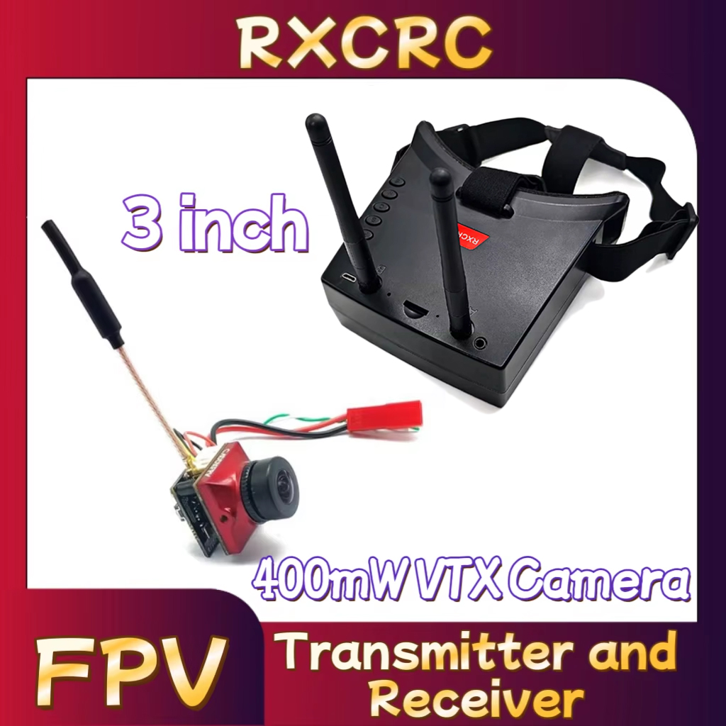 RXCRC 5.8G Module transmitter  - đánh giá và giá Fpv Goggles