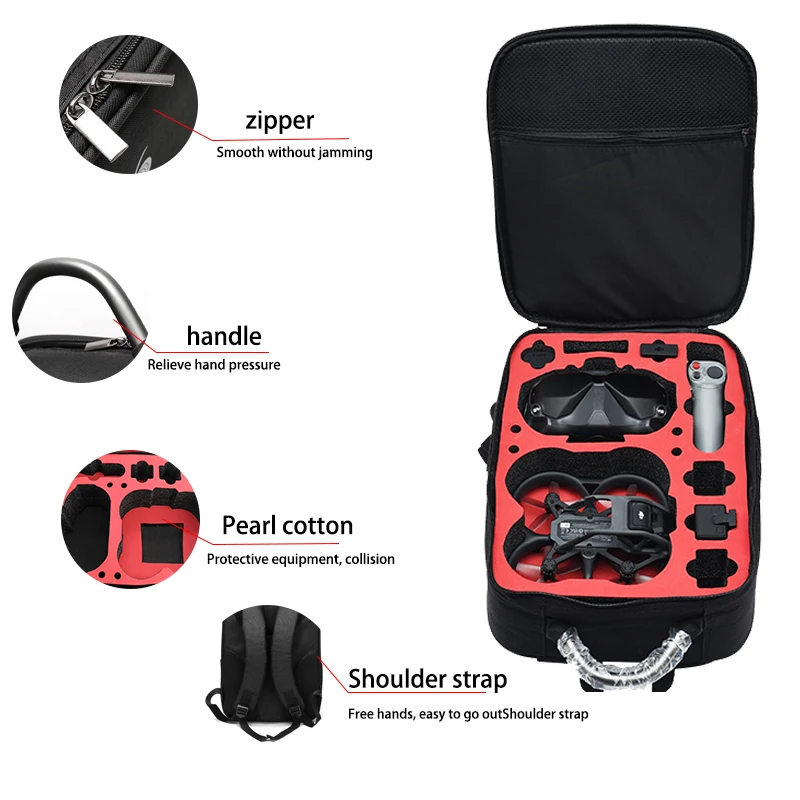 Portable Case Backpack Nylon W - đánh giá và giá Dji Goggles