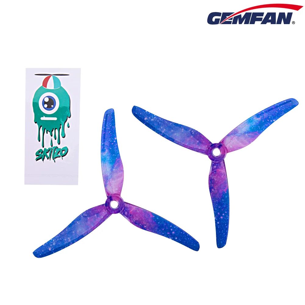12Pairs Gemfan Hurricane 51433 - đánh giá và giá 5 Inch Propeller
