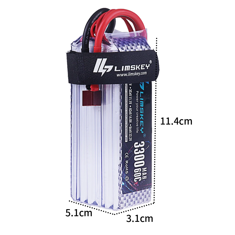 Brand NEW 3300mah 22.2V 60C 6S - đánh giá và giá Lipo Battery 6S