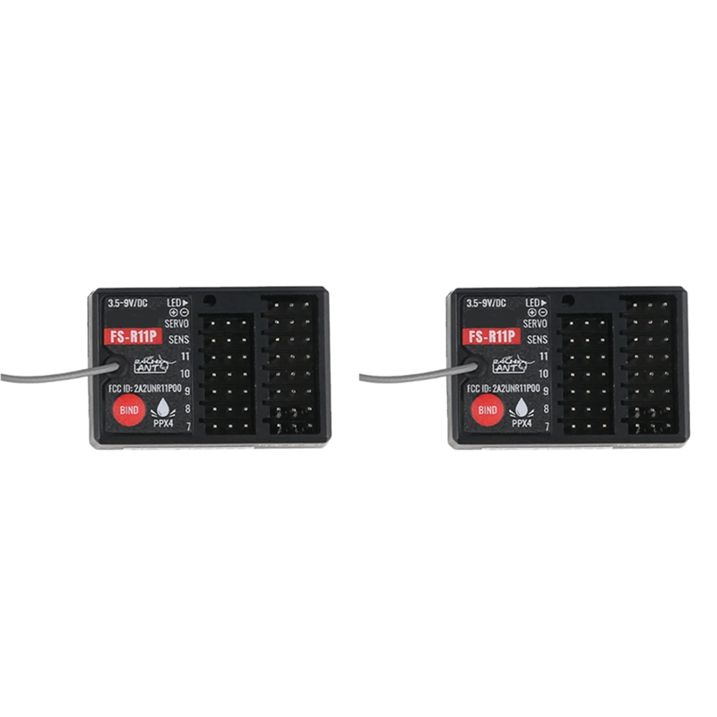 2X FS-R11P Receiver For FLYSKY - đánh giá và giá Flysky Transmitter