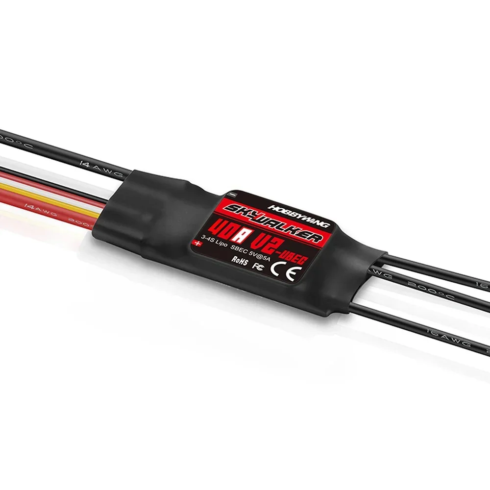 HOBBYWING Skywalker V2 Series  - đánh giá và giá Brushed Drone Motor