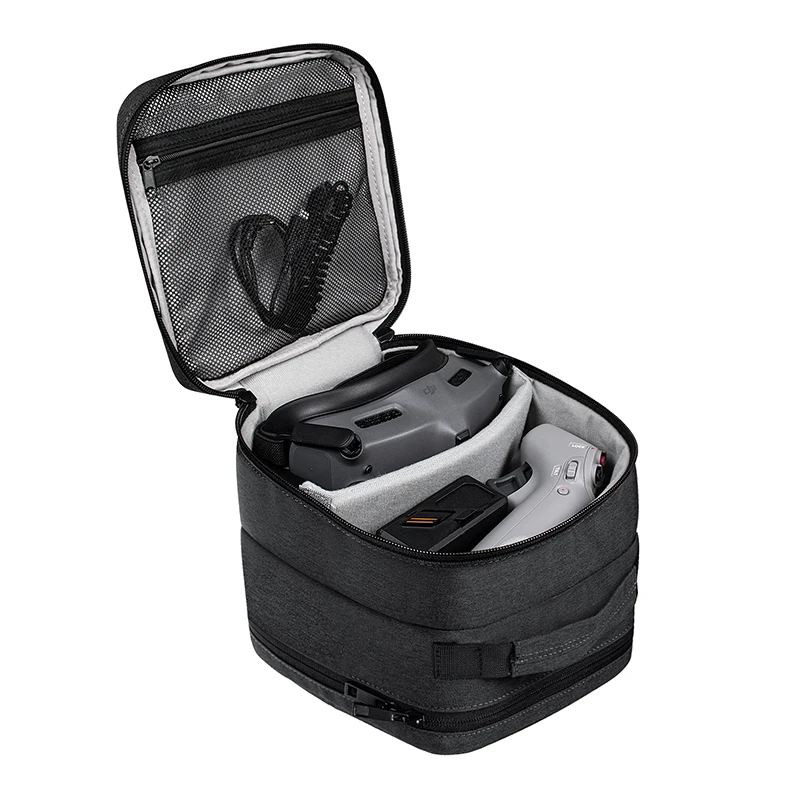 Portable Case Dual Layer Stora - đánh giá và giá Drone Goggles Dji