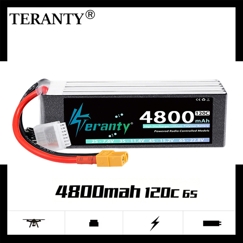 TERANTY 6S 4800mAh Lipo Batter - đánh giá và giá Lipo Battery 6S