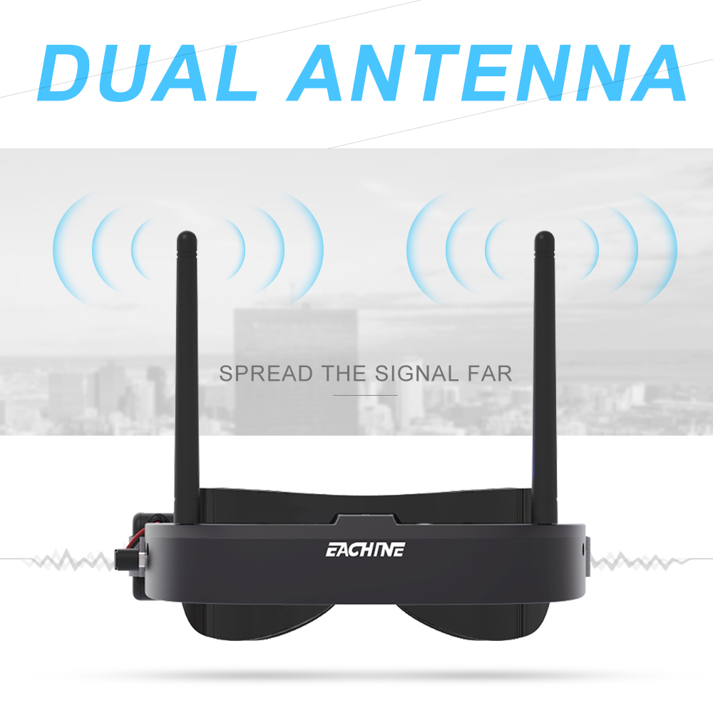 Eachine EV100 720*540 5.8G 72C - đánh giá và giá Fpv Goggles