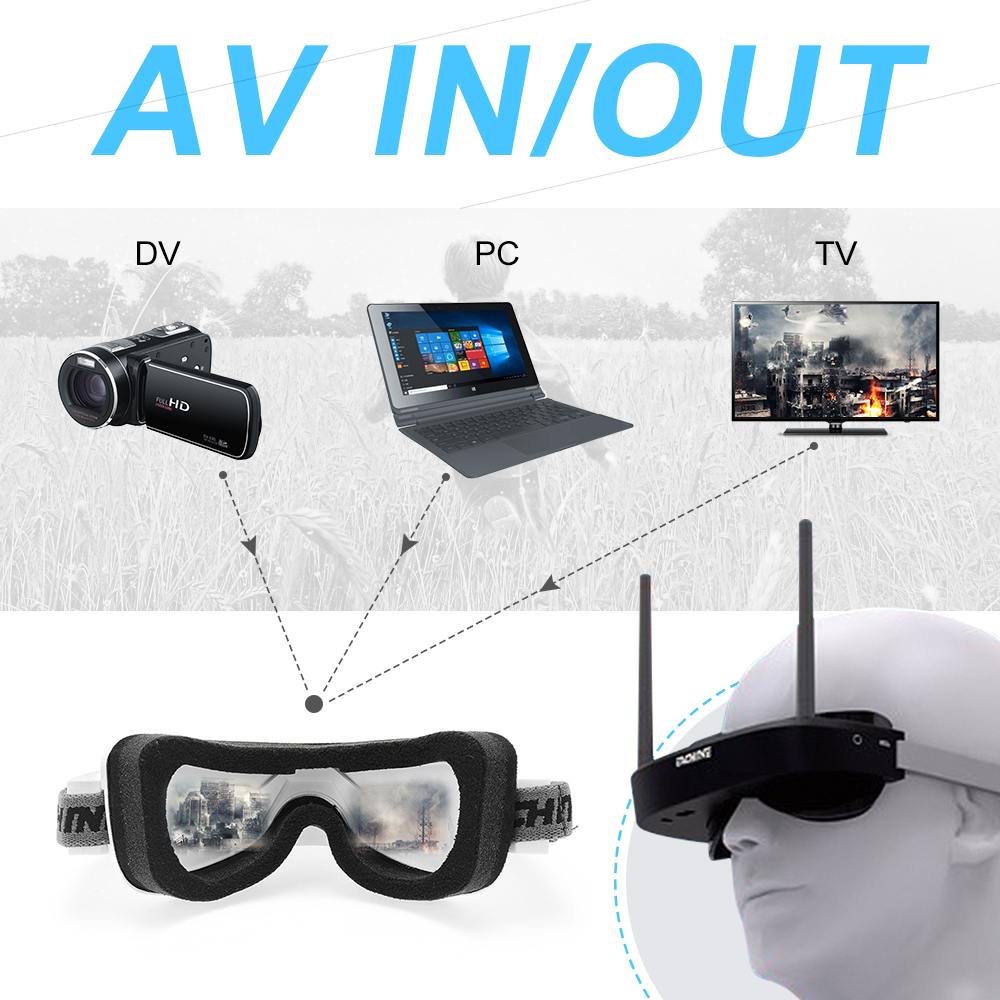 Eachine EV100 720*540 5.8G 72C - đánh giá và giá Fpv Goggles