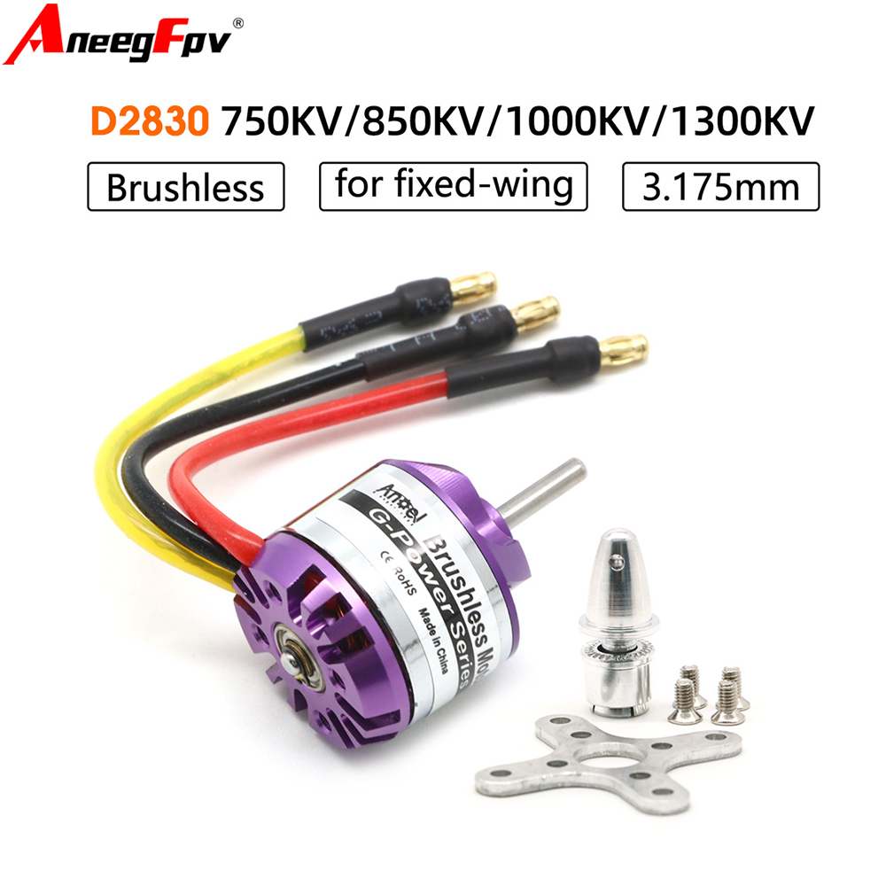 D2830 1300KV 1000KV 850KV  750 - đánh giá và giá Brushed Drone Motor