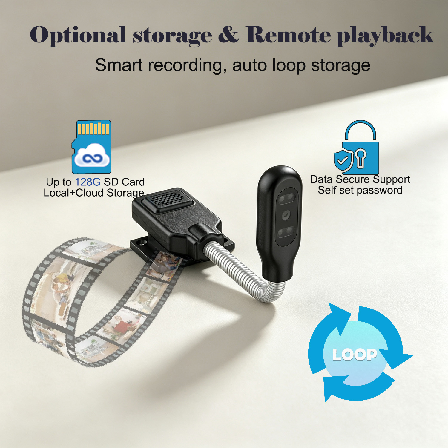 Flexible Gooseneck Baby Pet Mo - đánh giá và giá Hd Zero Camera