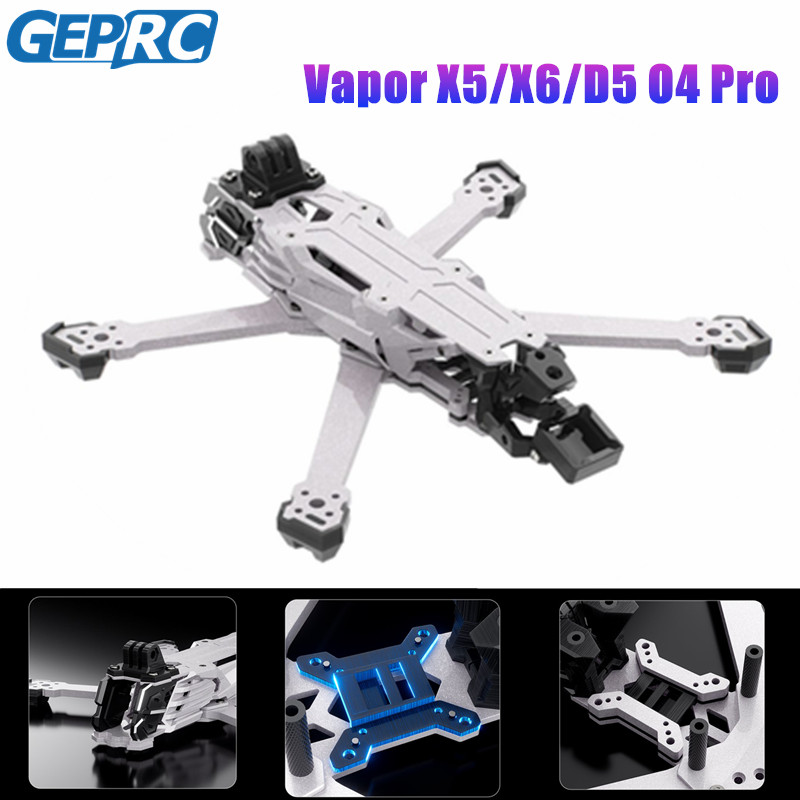 GEPRC Vapor D5/x5/x6 O4 Pro Fr - đánh giá và giá Carbon Fiber Drone Frame