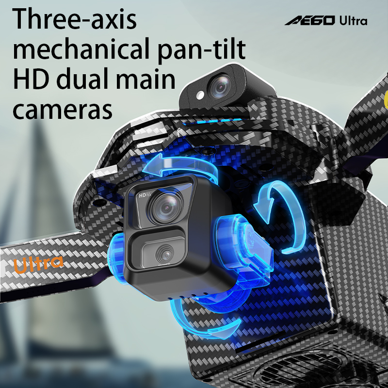 AE60 GPS Drone Professional 8K - đánh giá và giá Brushed Drone Motor