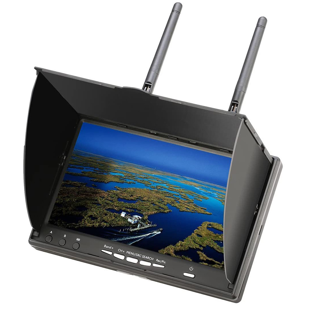LCD5802D LCD5802S 7 Inch 5.8G  - đánh giá và giá Fpv Goggles