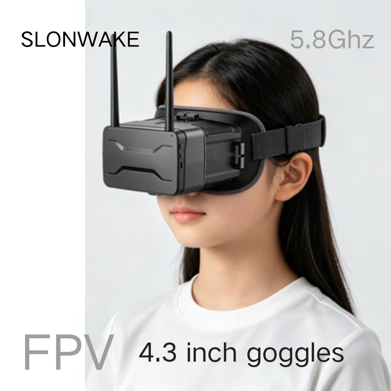 5.8G FPV Goggles 4.3 Inch 480* - đánh giá và giá Fpv Goggles