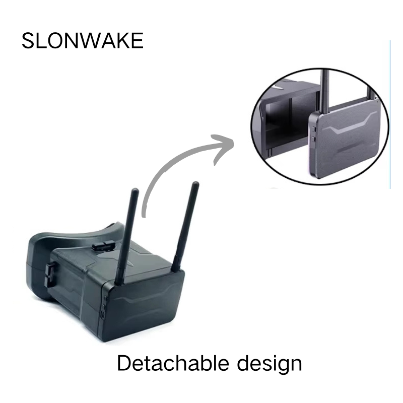 5.8G FPV Goggles 4.3 Inch 480* - đánh giá và giá Fpv Goggles