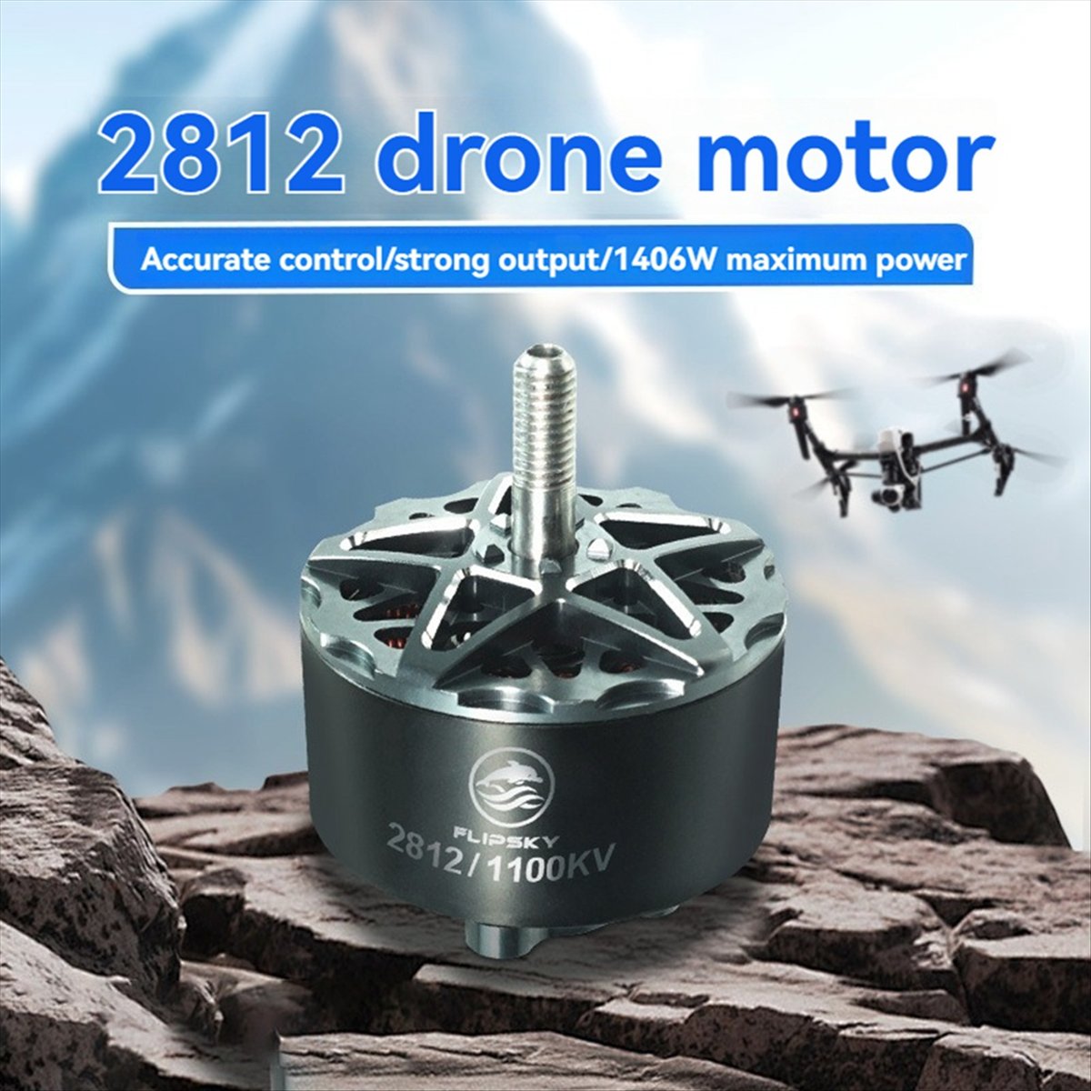 【Motor Parts】 2812 1100KV Brus - đánh giá và giá Rc Drone