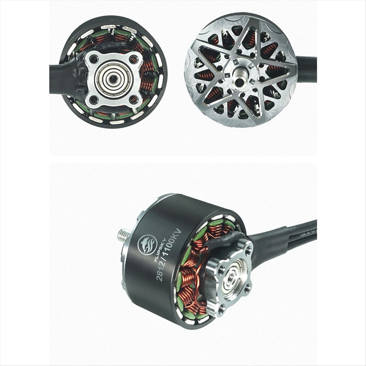 【Motor Parts】 2812 1100KV Brus - đánh giá và giá Rc Drone