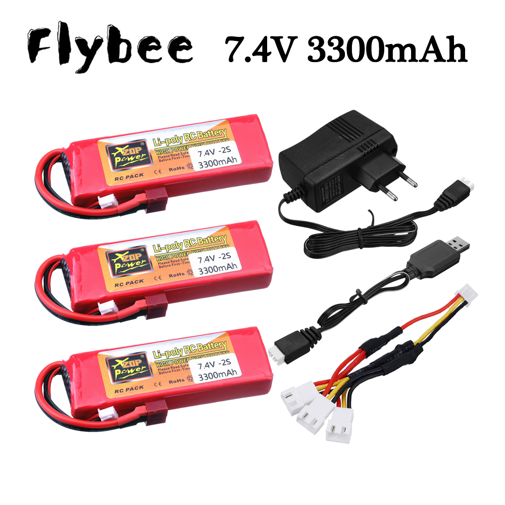 2S 7.4V 3300mAh Lipo Battery C - đánh giá và giá Balance Charger Rc
