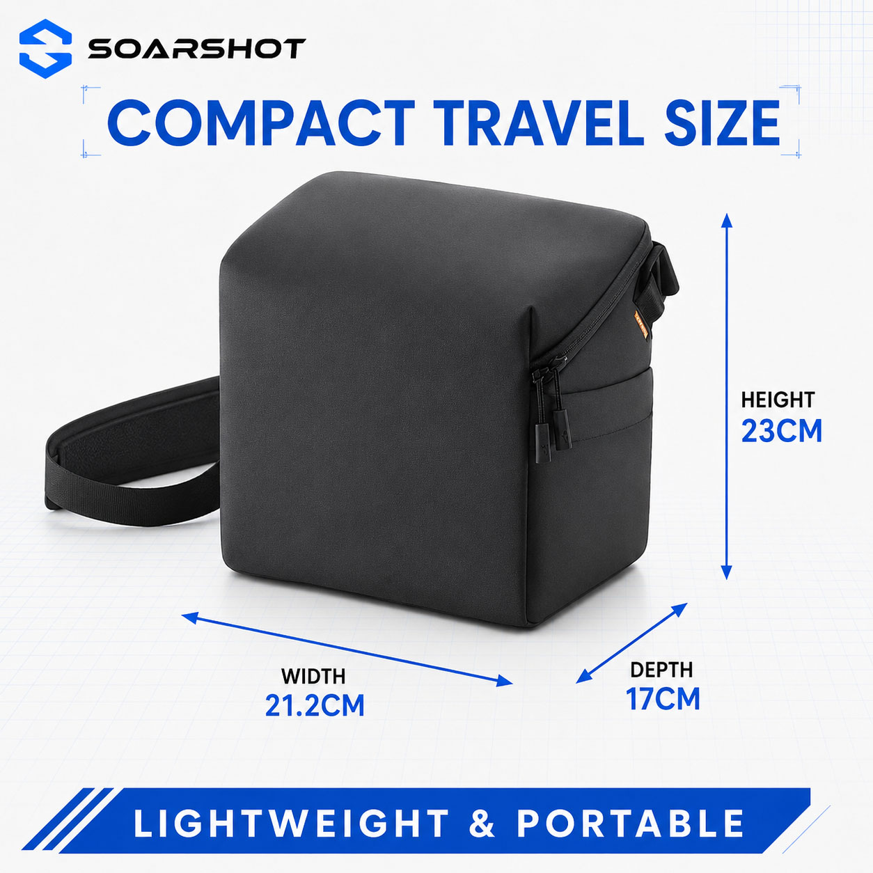 SOARSHOT Carrying Case for DJI - đánh giá và giá Drone Goggles Dji